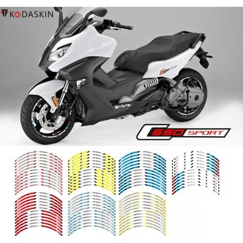 KODASKIN 2D Wheel Rim protection Waterproof Motorcycle accessories for BMW C650 sport