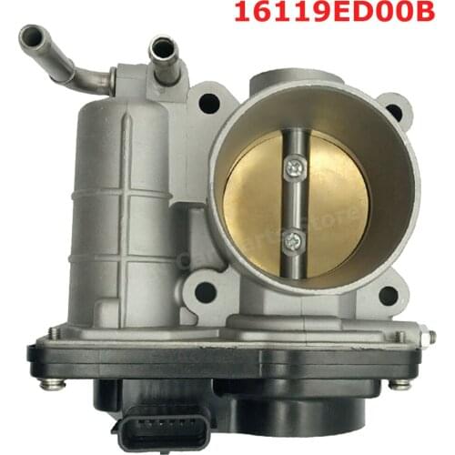Throttle Body Assembly OEM 16119ED00B Fit for March Micra Note Qashqai Versa 1.6L 2009-2011