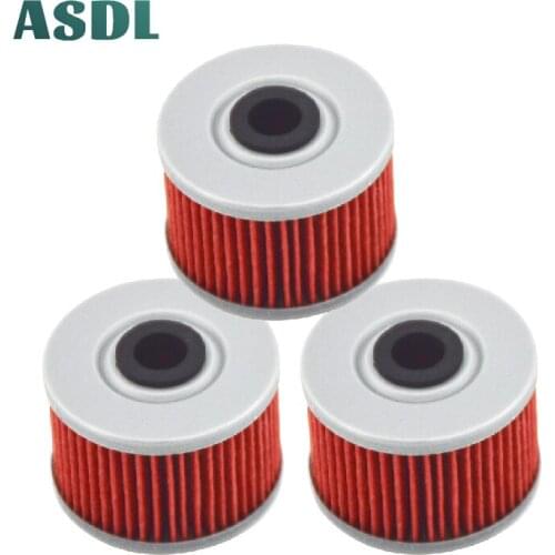 3Pcs For HONDA XR600R 600 1985-2002 XR650 AX - 1 AX1 XR250 CBX250 NX250 TLR250 XL250R Motorcycle Oil Filter