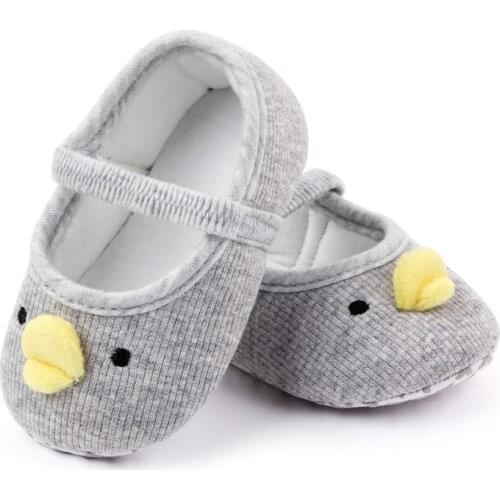 Cute Duck Pattern Baby Girl Newborn Shoes Spring Toddler Shoes Baby Shoes Cotton Soft Bottom Anti-slip Zapatos Bebe