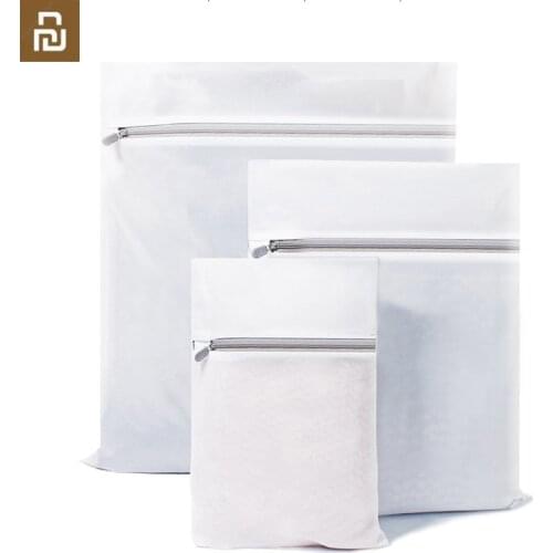 Original Youpin Qualitell High quality Laundry Bag White 3pcs / bag to Prevent Tangles To Reduce Wear And Wash And Dry Finishing