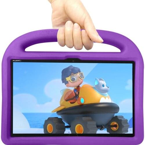 For Huawei Matepad T10 9.7 Kids Case with EVA Handle and Kickstand for Huawei Matepad T10S Shockproof Cover+Pen