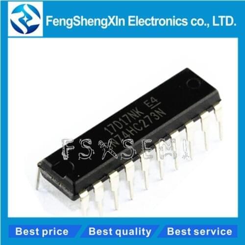 10pcs/lot New original SN74HC273N SN74HC273 74HC273N 74HC273 DIP-20 OCTAL D-TYPE FLIP-FLOPS WITH CLEAR