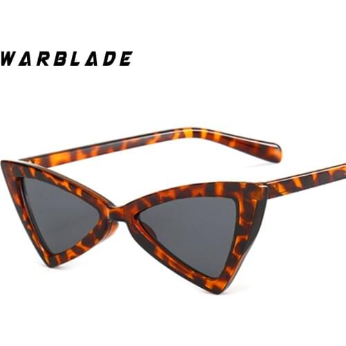 2018 New Fashion Sexy Ladies Cat Eye Sunglasses Women Brand Designer Clear Glasses Sun Glasses For Female UV400 WBL