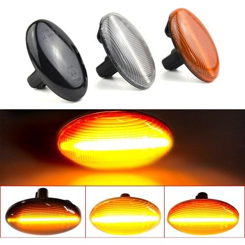 LED Dynamic Side Marker Turn Signal Light Indicator Repeater Lamp For Subaru Forester 01-05 Liberty 00-03 Impreza WRX Sti 02-07