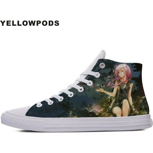 Non-Leather Casual Shoes Guilty Crown Anime Hot Cool Fashion Lace Up Casual Canvas Shoes High Top Breathable for Men Women