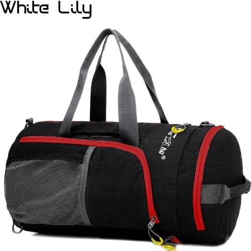 White Lily Gym Bags