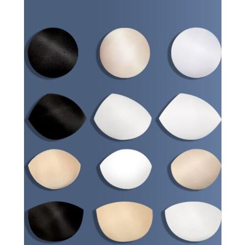 Woman Swimsuit Padded Sponge Foam Push Up Enhancer Chest Cup Breast Bikini Swimwear Inserts Invisible Bra Pad