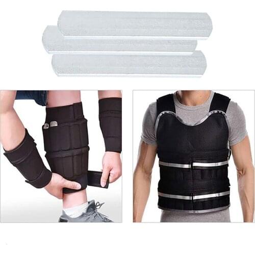 Adjustable Weighted Vest Wristband Weight Steel Plate for Ankle Weights Stainless Steel Block Fitness Equipment Accessories