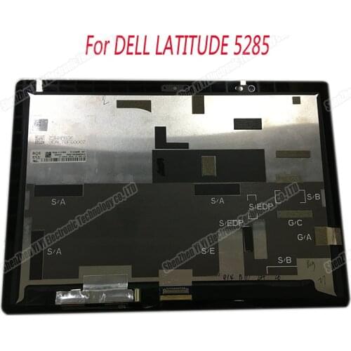 12.3" 1920X1280 LCD TOUCHSCREEN ASSEMBLY For DELL LATITUDE 5285 5290 lcd assembly TV123WAM LQ123N1JX31