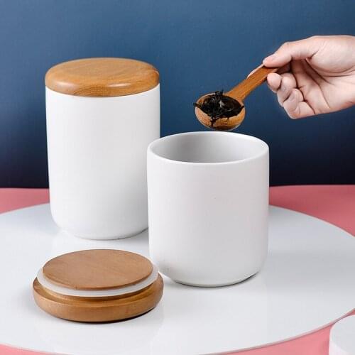 1275ml/1600ml Ceramic Airtight Cereal Dry Food Container Kitchen Storage Box Fridge Smell Proof Organizer Kitchen Accessories