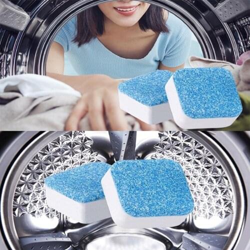 20pcs Powerful Washer Machine Descaler Cleaners Deep Cleaning Remover Tablets Deodorant Durable Multifunctional Laundry Supplies
