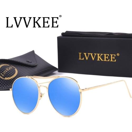 2018 Hot LVVKEE classic brand design men Polarized Sunglasses women driving sunglasses Luxury brands uv400 original packaging