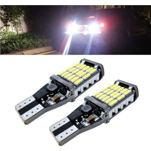 2x T16 T15 921 W16W LED Bulb LED Backup Light 921 912 W16W Car Reverse Lamp For VW Passat B7 Toyota Corolla Camry RAV4 Yaris