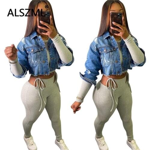 ALSZML Womens Denim Jackets