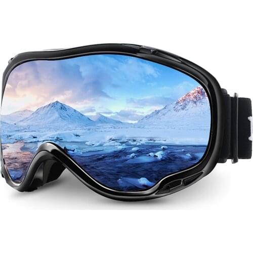 MAXJULI Ski Googles UV Protection Anti-Fog Snow Goggles for Men Women Youth M1