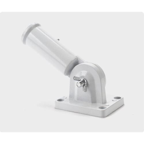 KAFNIK,Wholesale26MM alloy base flag holder can be fixed on the wall 90 degree adjustable wall flagpole bracketFree Shipping