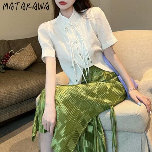Matakawa White Blouses