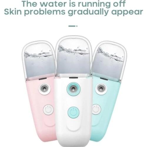 Mini Nano Face Steamer USB Nebulizer Face Moisturizer Humidifier Hydrating Skin Care Women Facial Sprayer Beauty Care Disinfect