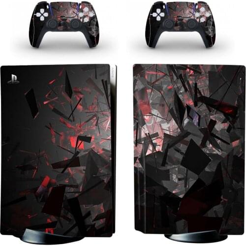 Fragment PS5 Standard Disc Edition Skin Sticker Decal Cover for PlayStation 5 Console & Controller PS5 Skin Sticker Vinyl