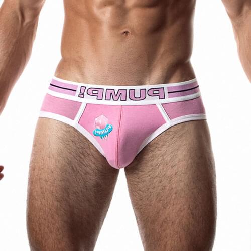 New Arrival Cotton Sexy Mans Underwear Briefs Underpants Quick Dry Mens Briefs Bikini Gay Underwear Innerwear Gay