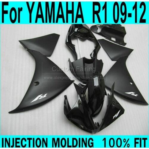 ABS Injection Fairings For YAMAHA YZF R1 2009-2015 year model ( Black ) full parts Fairing kit +7gifts LL01