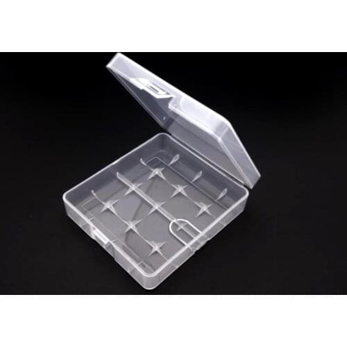 Durable 18650 Battery Storage Box Hard Case Holder For 2/4x 18650 4x AA 4xAAA Rechargeable Battery Power Bank Plastic Cases
