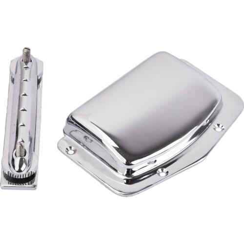 Adjustable 1 Set DIY Iron Guitar Bridge+Tailpiece for Electric Guitar Parts