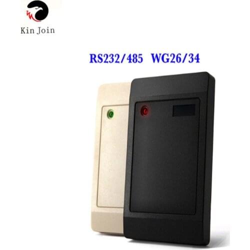 Proxi RFID Card Reader Without Keypad WG26/34 Access Control RFID Reader RF EM Door Access Card Reader Customized RS232/485
