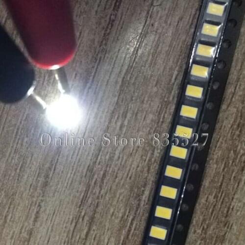 1000pcs/lot LED 3020 white 60-65LM 6000-6500k 0.5W SMD leds lamp beads light emitting diode Indicator light High big - power