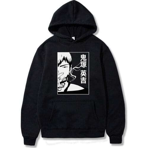 Trend Cool Clothing Great Teacher Onizuka Gto Printed Couple Hoodies Classic Daily Style Unsiex Clothes Oversized Cotton Hoodie