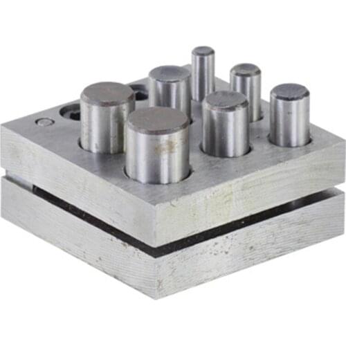 Jewelry Disc Cutter Punch Set Metal Circle Cutting Punching Tools Jewelry Making Punch