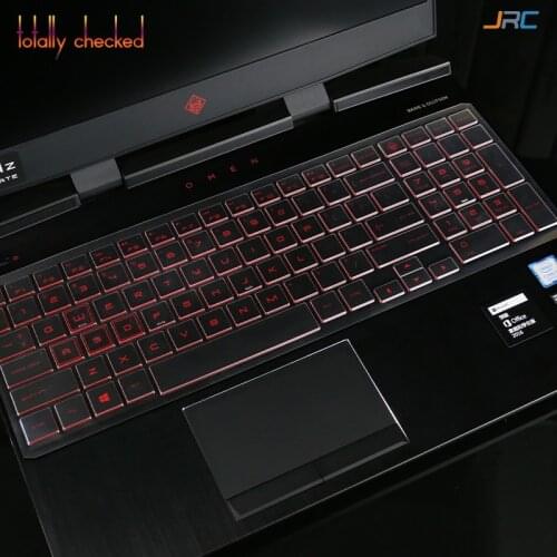 TPU Keyboard Cover Skin Protector For HP OMEN 15-DC0004TX DC0005TX DC0006TX DC0007TX / DC0008TX / DC0009TX / DC0011TX / DC0013TX