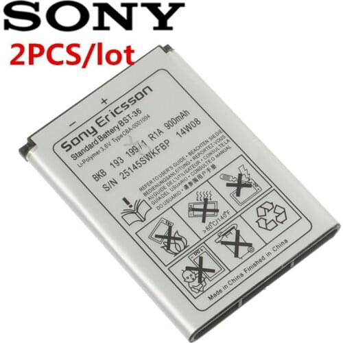 2pcs /lot BST-36 780mAh For Sony Ericsson J300 K510i Z550a K310 J300C X0001 Z550C K320 K310i W200 Z550i Z558 K310c K510c