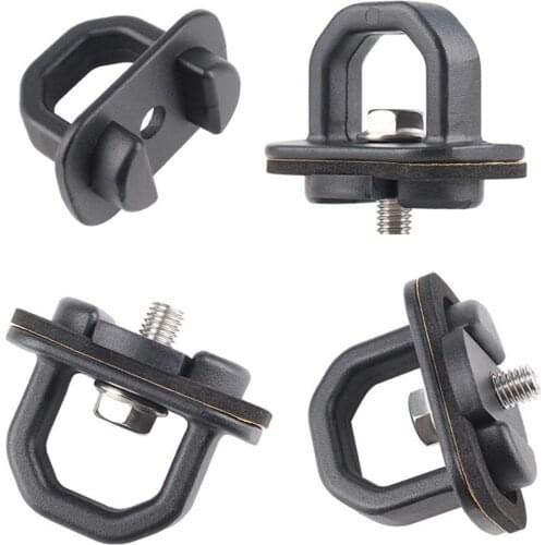 2PCs Car Tail Box Anchor Buckle American Pickup Truck Bed Tie Downs Trunk Lock Pickup Rope Fixing Buckle Modification