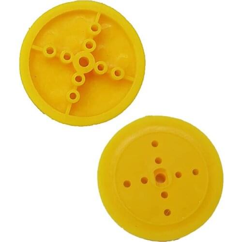 36-3A Pulley OD36MM Plastic Belt Wheels Toy Accessories Technology-made Parts TT-3mm Holes