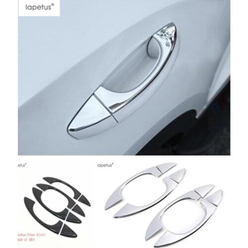 Lapetus Accessories Fit For Volkswagen T-Roc T Roc 2018 - 2021 Outside Auto Door Pull Doorknob Handle Molding Cover Kit Trim