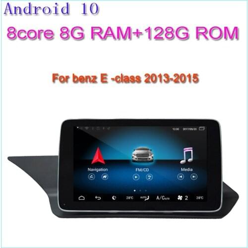 HD 9inch android10 Car Multimedia player for Mercedes Benz E class W212 E200 S212 E300 2009-2017 radio stereo Navigation carplay