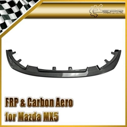 Car-styling Carbon Fiber Odula Style Front Lip For Mazda MX5 ND5RC Miata Roadster