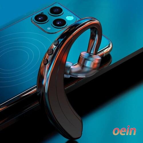 Oein Wireless Bluetooth Earphone Business Headsets with Mic Handsfree call Ear-hook Earphones For iPhone Android IOS