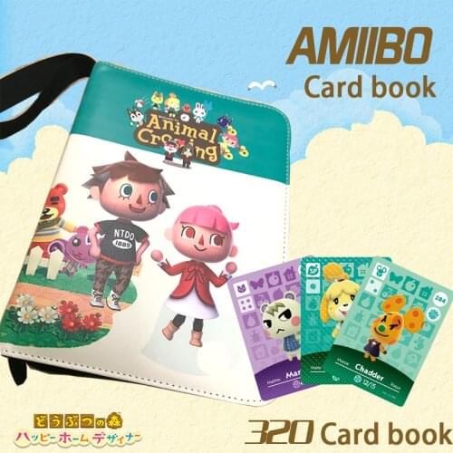 320 Cards Animal Crossing Card Book Pet Collection Book Hobby Collectibles Game Collection Anime Cards for Children