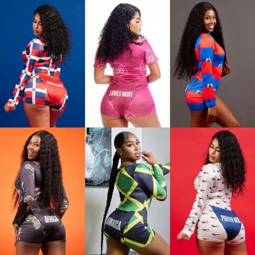 Short Women Jumpsuits Pajamas Sleepwear Butt Flap Sexy Party Clubwear Mujer Lingerie Deep V-neck Button Up Rompers