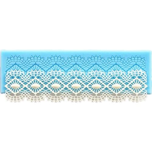 Lace Mat Fondant Flowers Decoration Silicone Cake Molds Surafcraft Tools Bakeware Baking Tools Cake Decorating Lace Mold M880