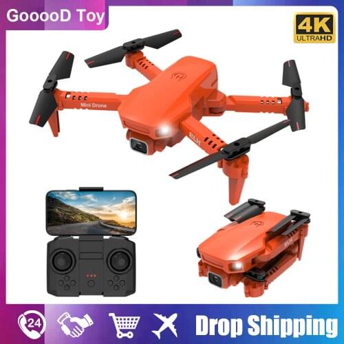 K9 Mini Drone 4K Quadcopter with camera HD Dual Camera Air Pressure Height Keep Drones Wifi FPV Foldable helicopter Toys for boy