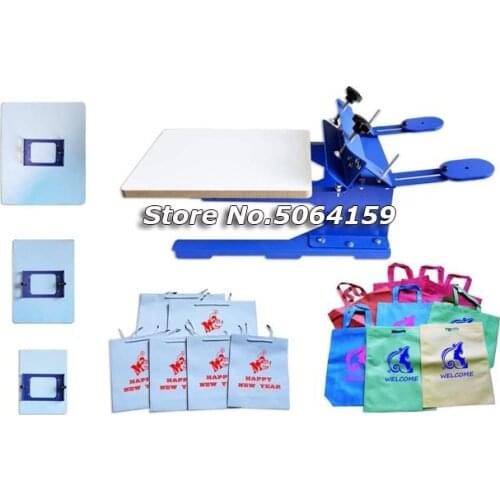 Screen Printer Silk Screen Kit for Various Bags Steel Plate New