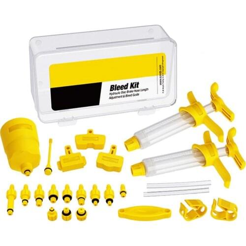 MTB Road Bike Bicycle Hydraulic Disc Brake Oil Bleed Kit Tools for SHIMANO/SRAM Bicycle Accessories Replacement Parts