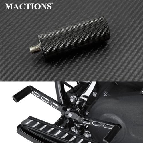 Motorcycle Shifter Foot Peg Rest Gear CNC Foot Rest All Aluminum For Harley Touring Street Glide Dyna Fat Boy Softail Sportster