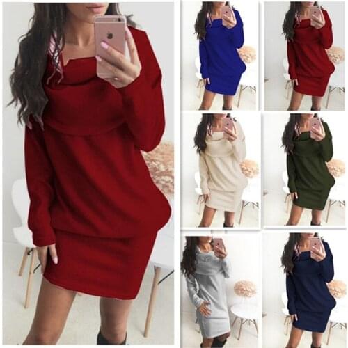QIANYUER Maternity Winter Dresses