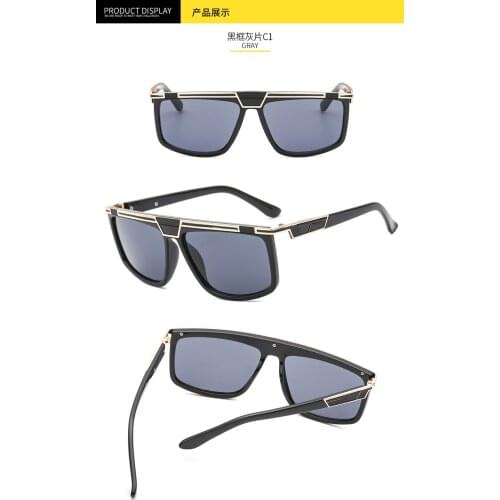 European and American Men and Women Beam Box Sunglasses Retro Sunglasses Men and Women Optical Glasses 2749