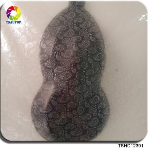 TSAUTOP Size 1m x 10m liquid image wholesale hydrographic film transparent WDF12391